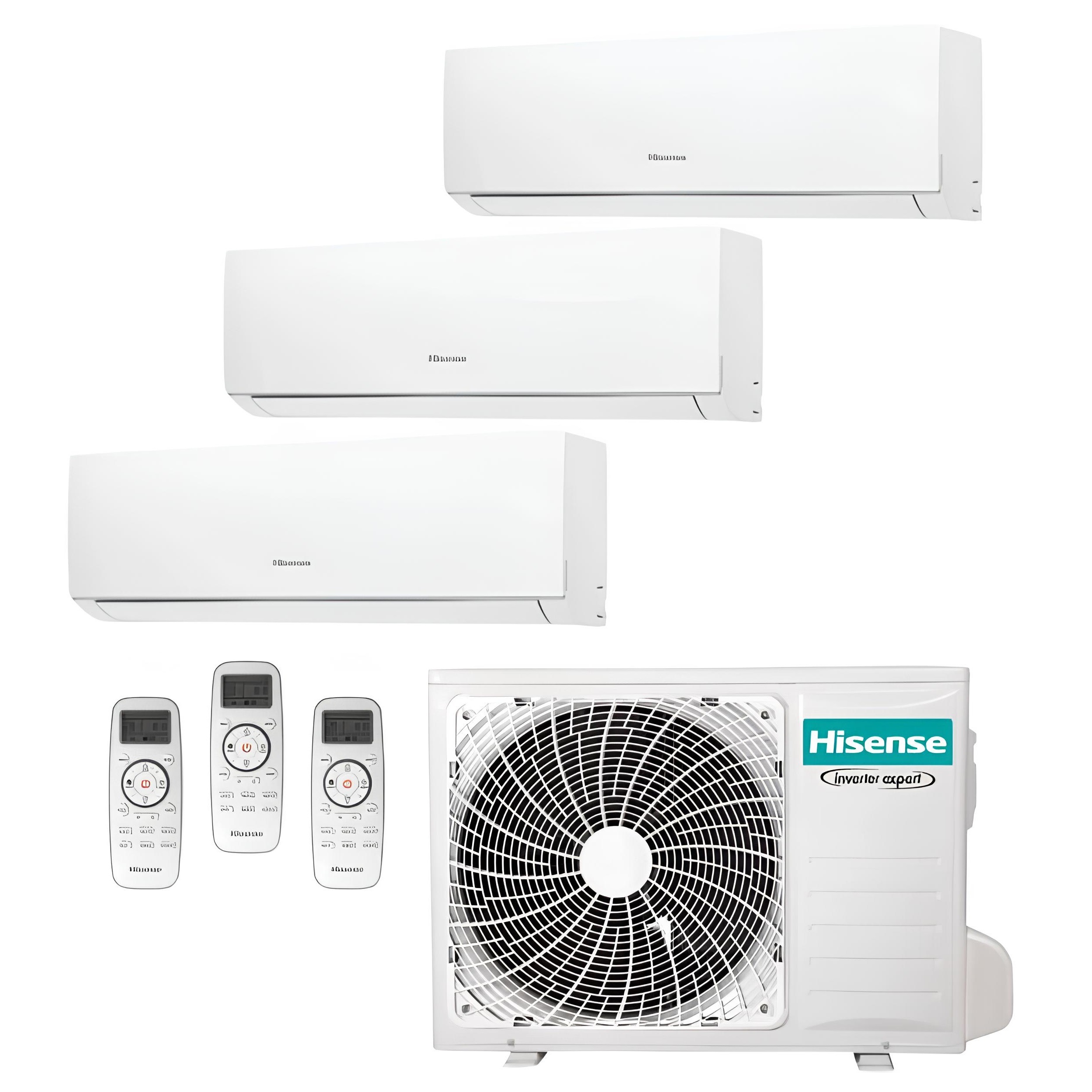 Hisense Multisplit3 7,2 kW hűtő-fűtő split klíma szett